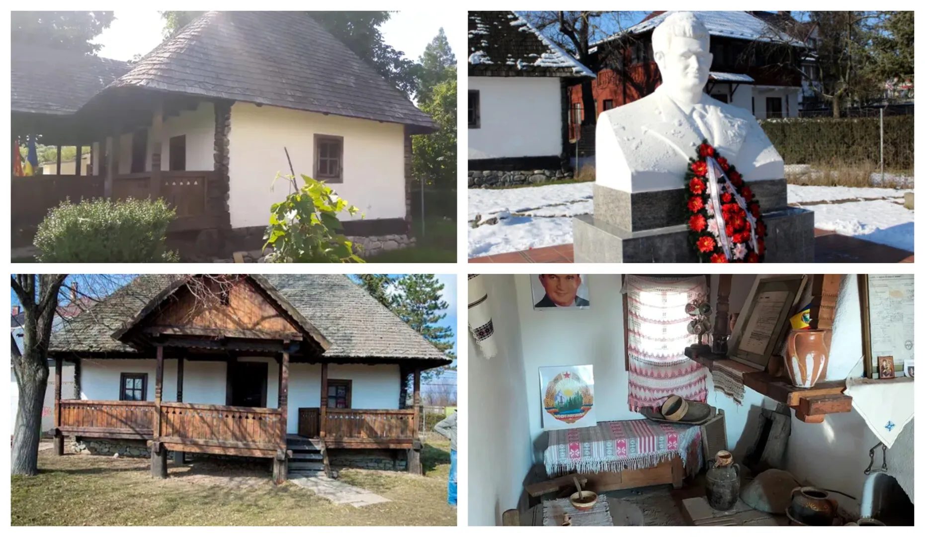 FOTO Casa în care s-a născut Nicolae Ceaușescu a fost luată cu asalt de turiști: În curând ar putea deveni muzeu