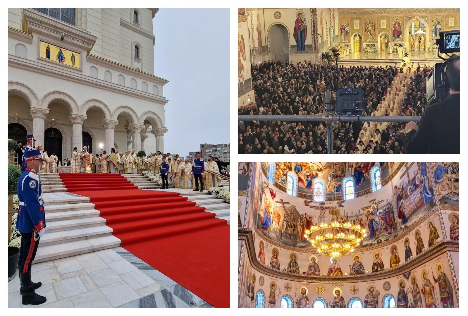 Peste 140.000 de pelerini au trecut prin Sfântul Altar la Catedrala Naţională