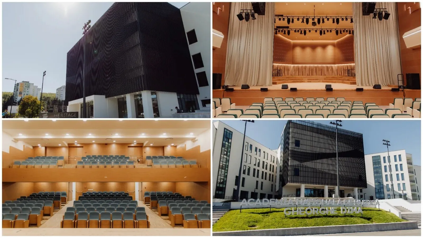 O săptămână dedicată investițiilor în educație și cultură - Inaugurare simultană la ASE și Academiei de Muzică din Cluj