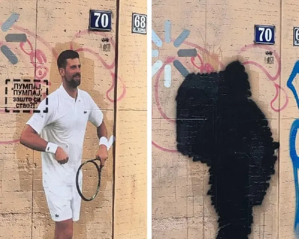 djokovic pictură