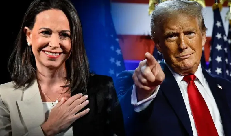 donald trump maria corina