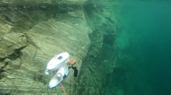 VIDEO Hidroelectrica, investiție masivă în drone aeriene și subacvatice: Cum o sa fie folostiă această aparatură