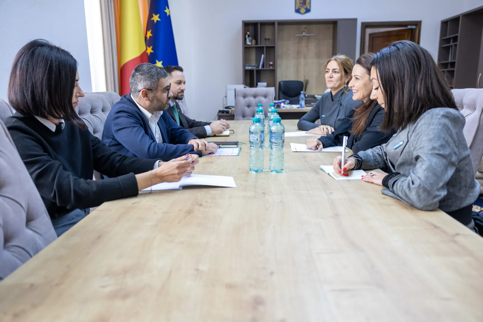 Ministrul Muncii s-a întâlnit cu directoarea UNICEF: Niciun copil nu trebuie să trăiască în frică