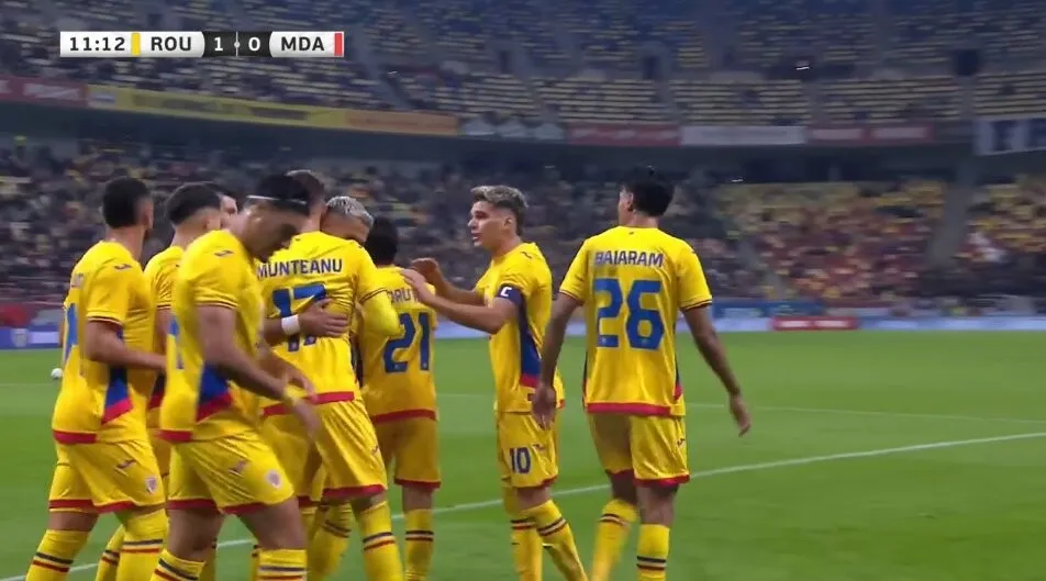 gol românia moldovaa