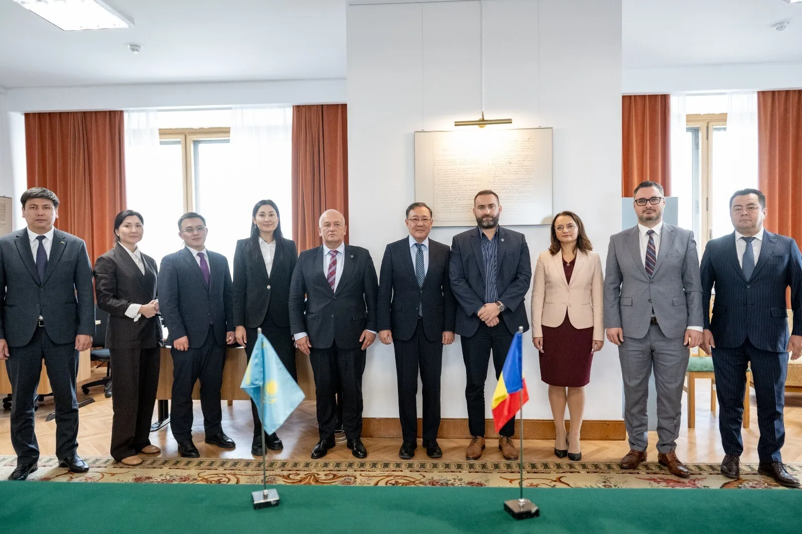 Întâlnirea Grupului parlamentar de prietenie cu Republica Kazahstan