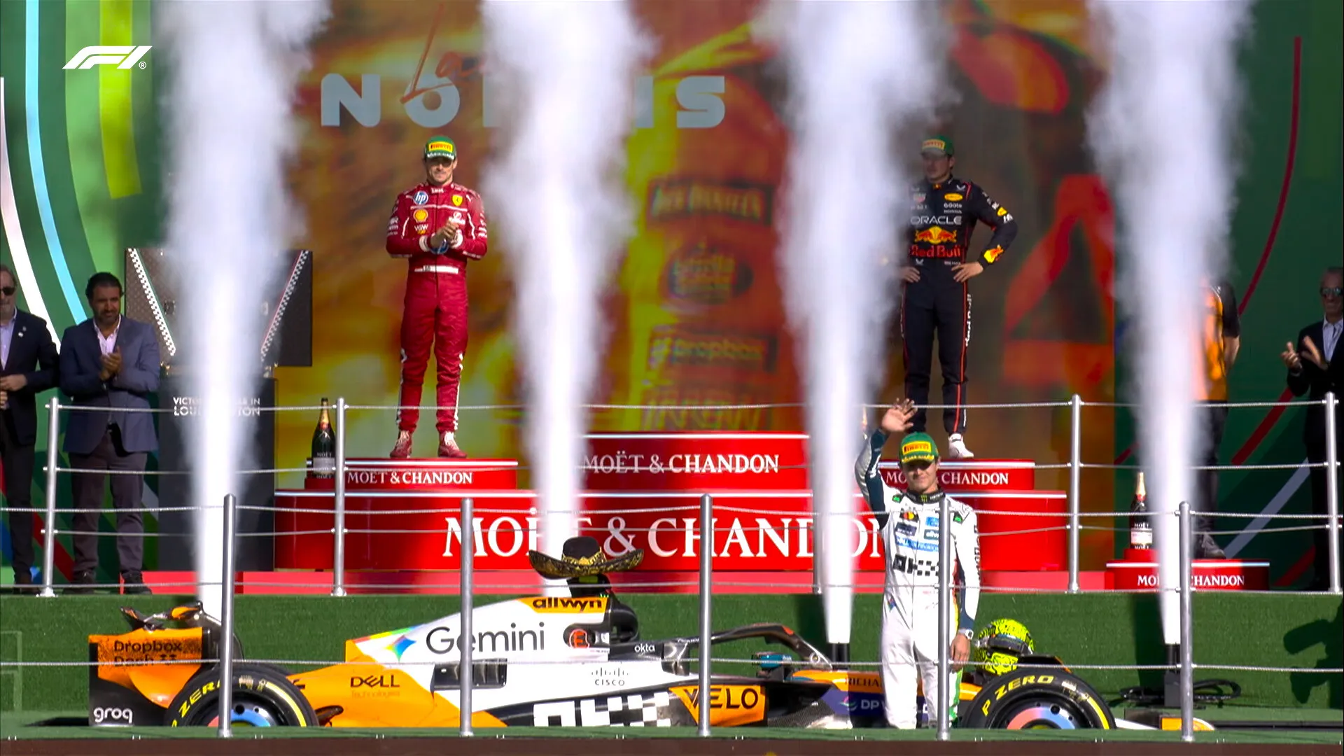 Lando Norris a câștigat în Mexic și este noul lider al clasamentului mondial