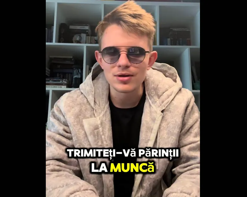 VIDEO Fiul Laurei Vicol, aroganța maximă în fața românilor: 'Eu stau la Monaco, port geci de 5.000 de euro, voi nu! Trimiteți-vă părinții la muncă!'