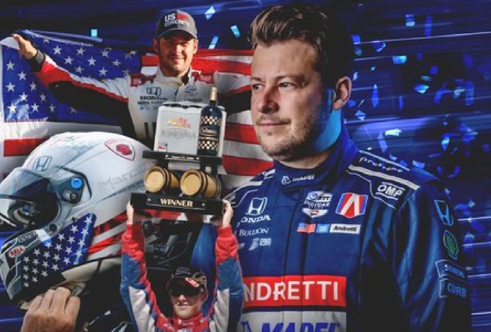 Marco Andretti, nepotul campionului mondial de Formula 1, se retrage din activitate la 38 de ani