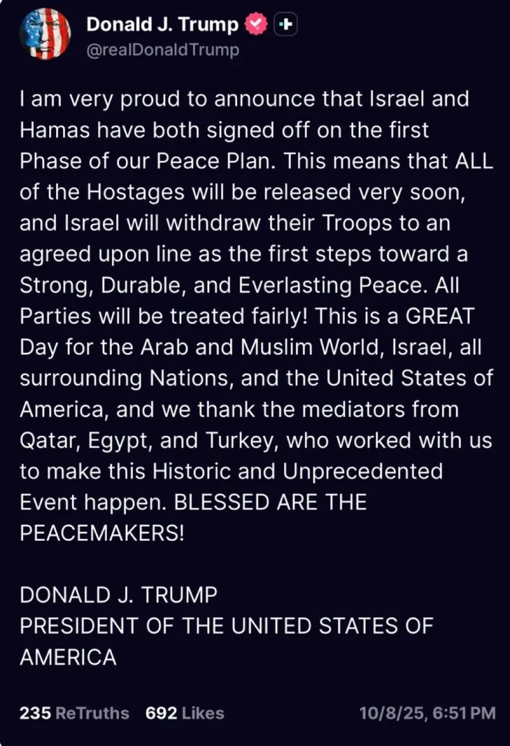 mesaj trump