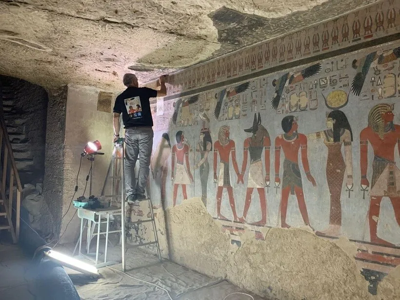 Unul dintre cele mai mari morminte din Valea Regilor a fost deschis publicului