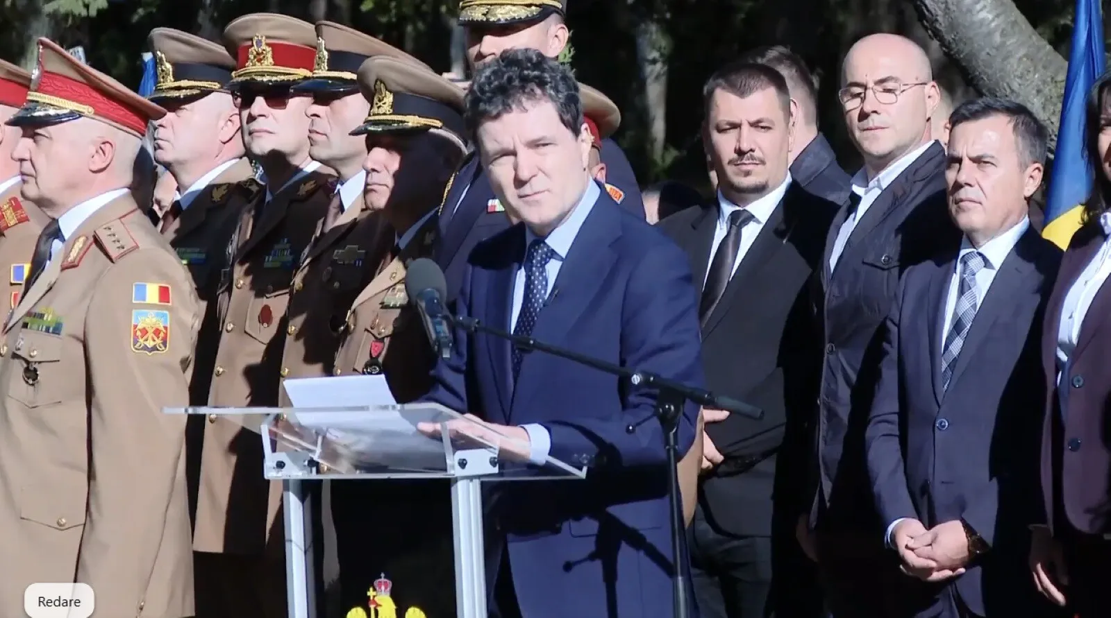 VIDEO Printre fluierăturile contestatarilor Nicușor Dan anunță buget mai mare pentru apărare, de Ziua Armatei: Ca să ai pace trebuie să te pregătești