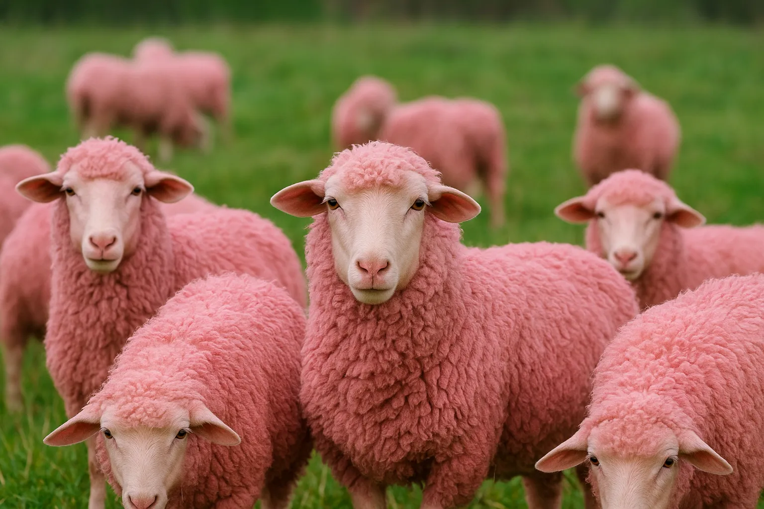 Premieră mondială în zootehnie: Oaia cu lână roz 'de Botoșani' urmează să fie omologată anu viitor