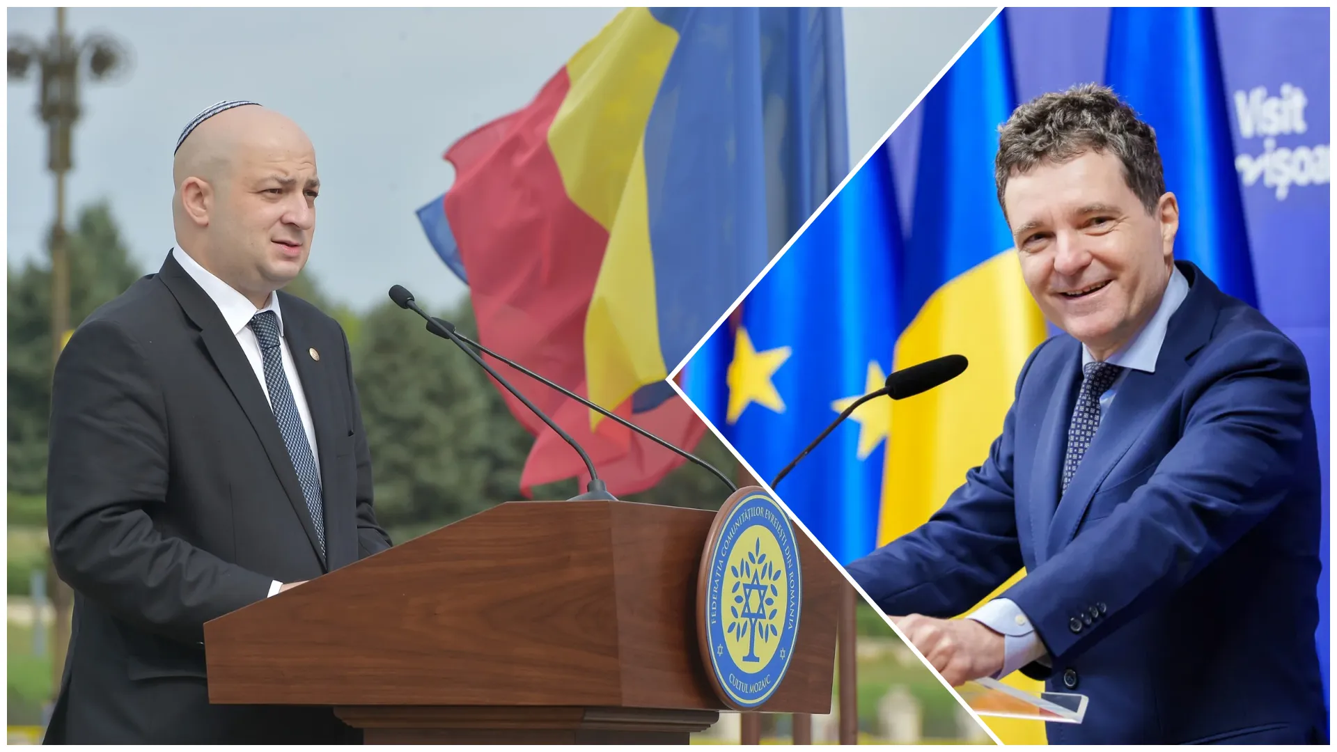 VIDEO Tensiuni uriașe la ceremonia Holocaustului: Vexler îl pune la zid pe președintele Nicușor Dan – 'Ați dat curaj legionarilor și antisemiților'