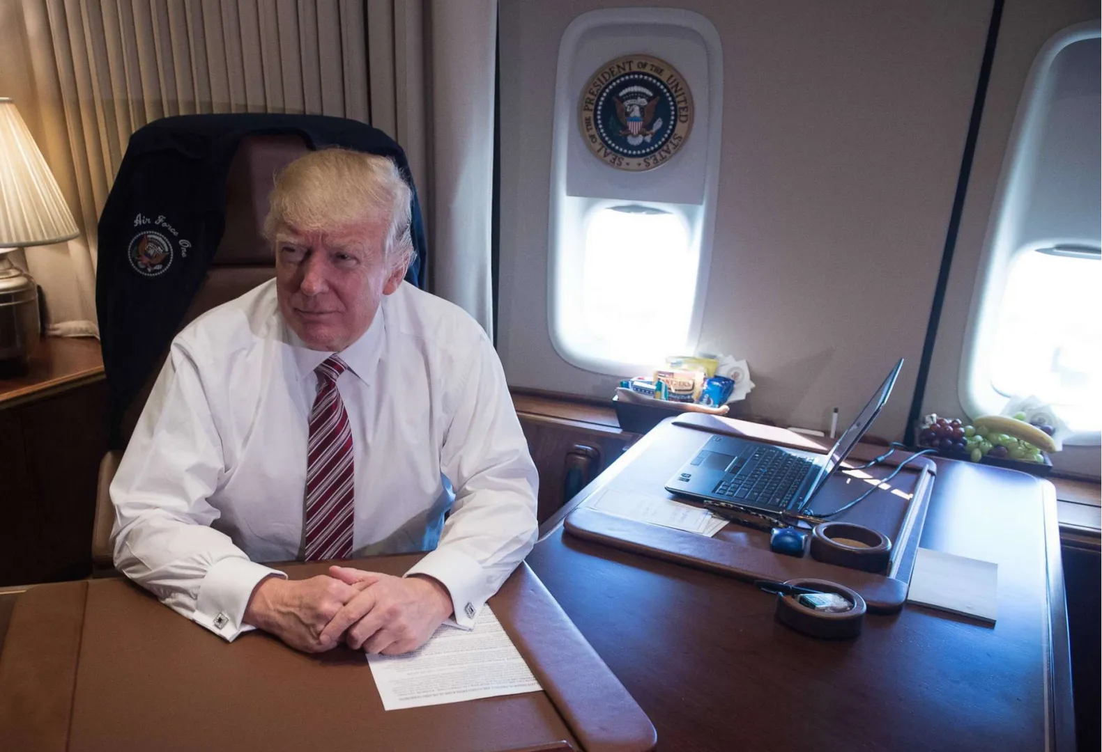 'Nu vorbesc despre un singur stat': Trump face, chiar la bordul Air Force One, o declarație din care se pot înțelege multe despre statalitatea palestiniană