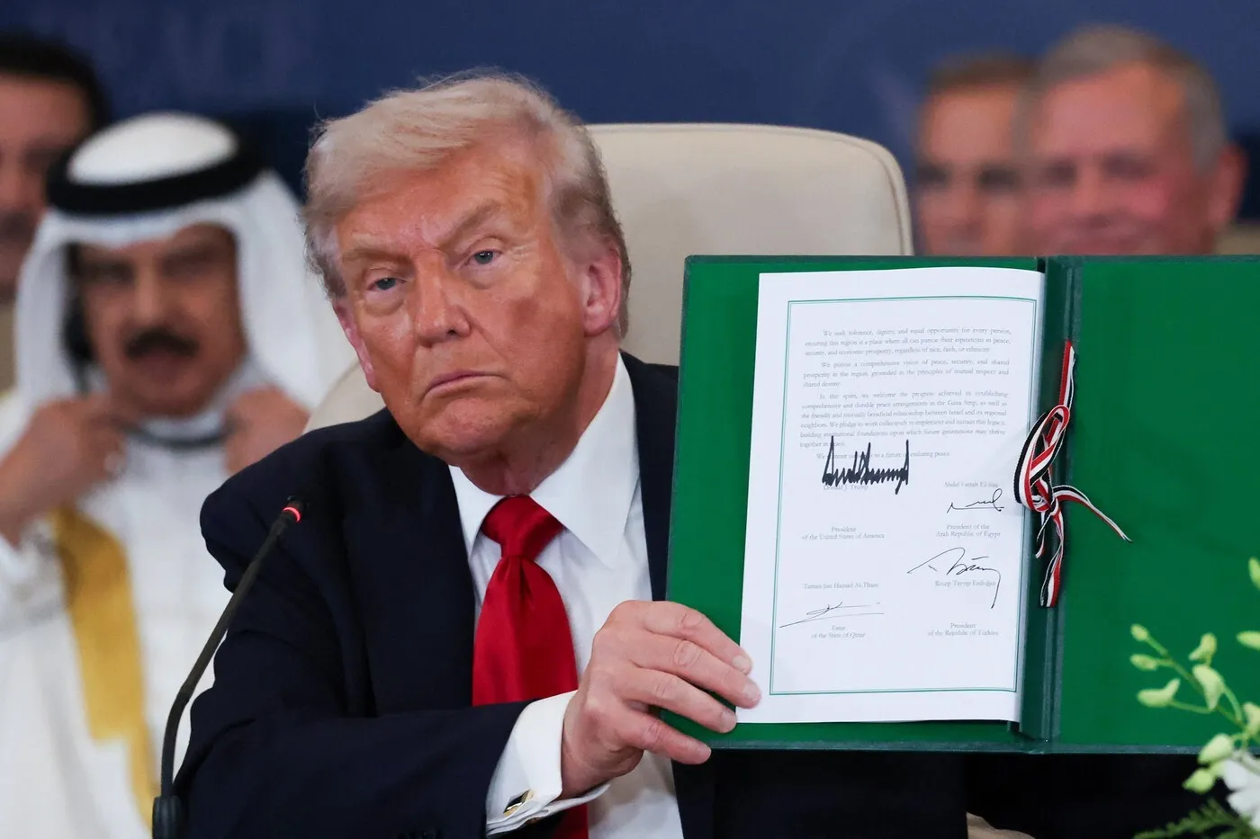 Trump - acord Gaza Egipt