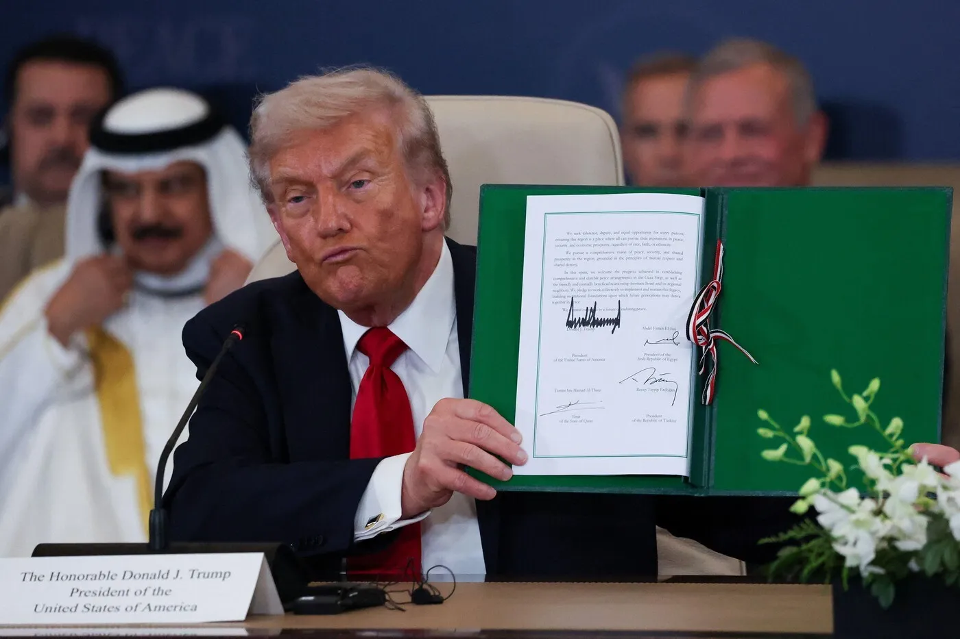 Trump - acord Gaza Egipt