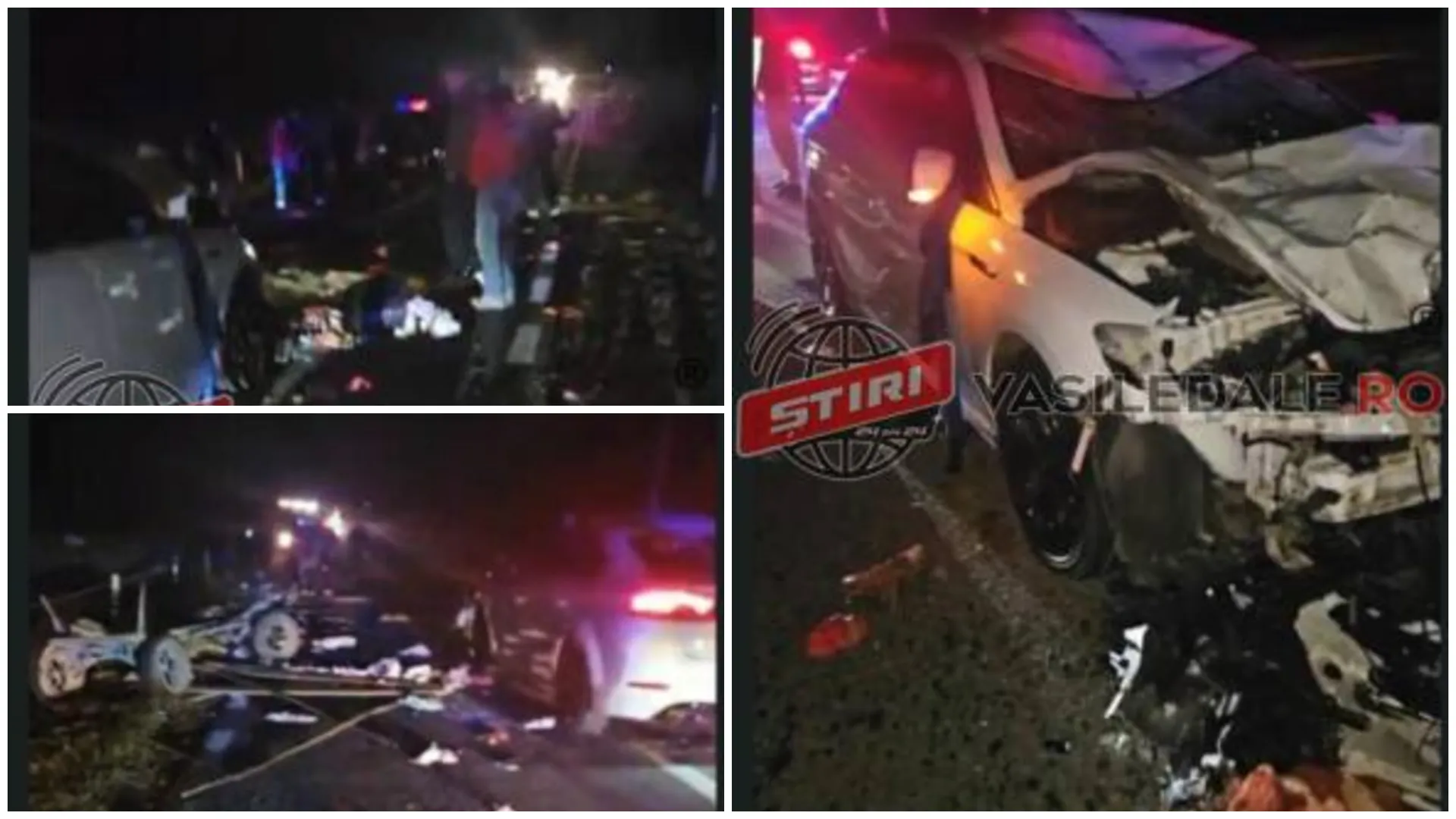 Tragedie cumplită: bebeluș de 3 săptămâni, mort după ce o căruță a fost spulberată de o mașină; alt copil e în stare gravă – căruțașul, beat criță