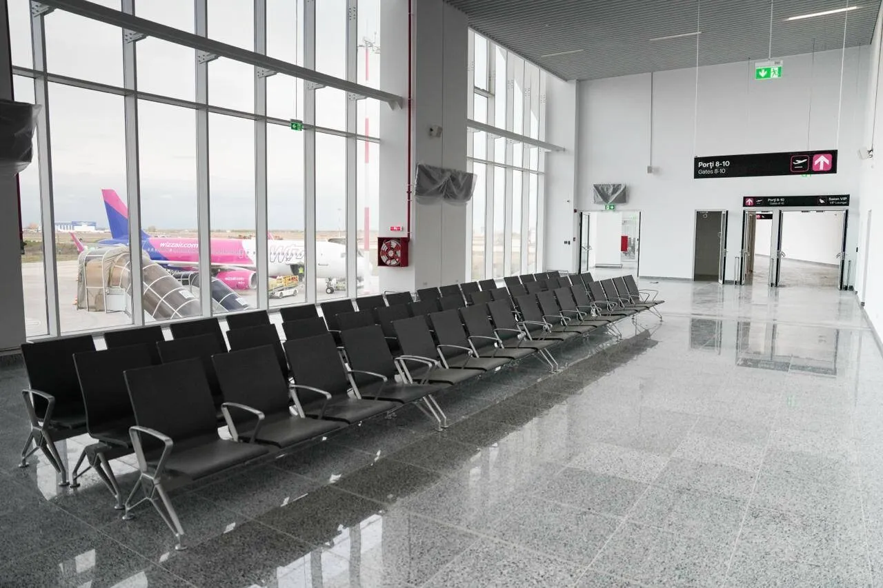 România va începe să opereze poarta aeriană Balcanilor: S-a finalizat cel mai mare terminal regional din România - Aeroportul Craiova