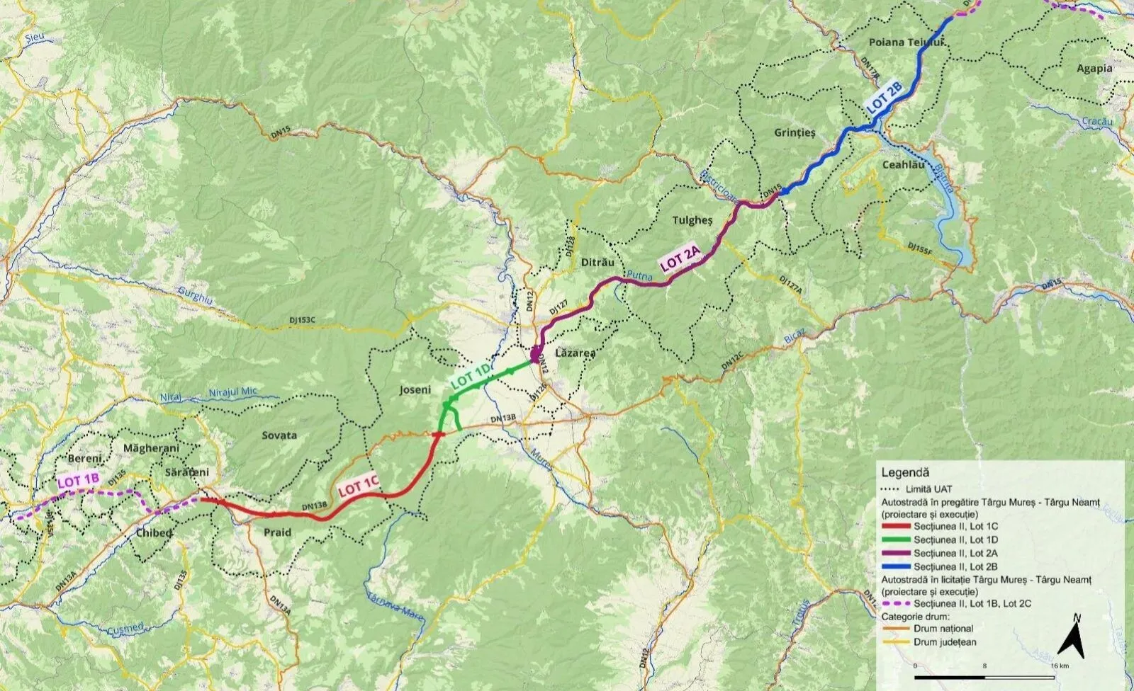 Vești bune pentru sectorul montan al Autostrăzii Unirii A8. O procedură importantă a fost finalizată