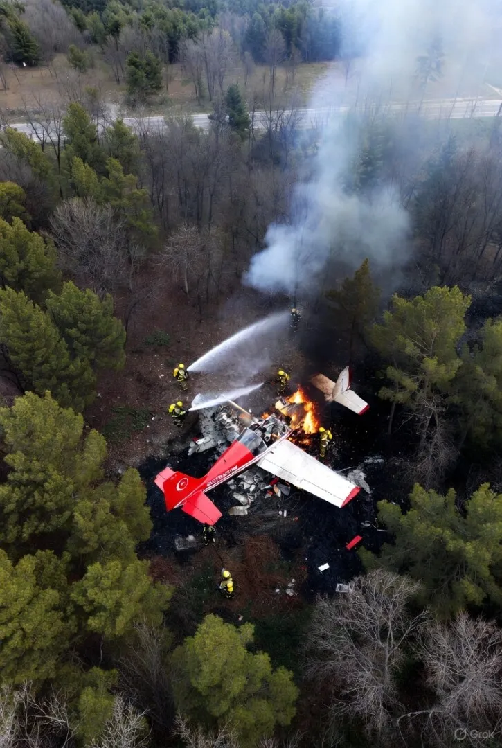 Serie neagră pentru aviația turcă - Încă un avion s-a prăbușit