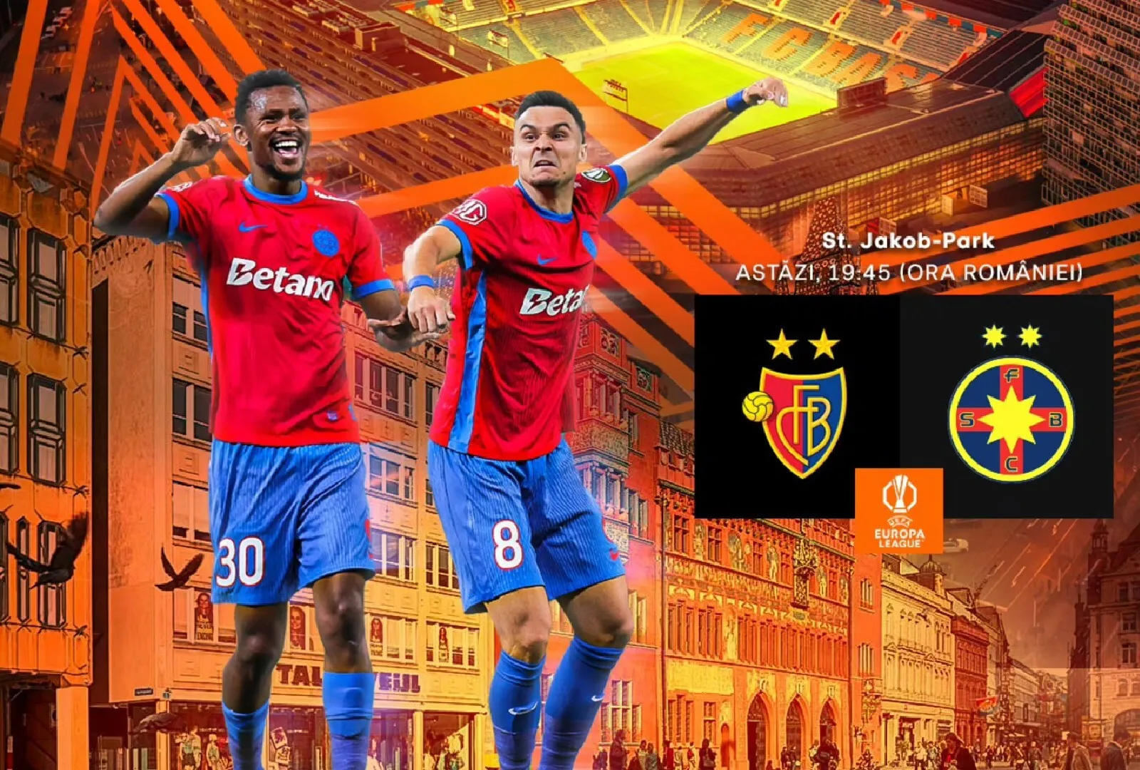 LIVE Basel - FCSB. Campioana României speră să ajungă în primăvara europeană