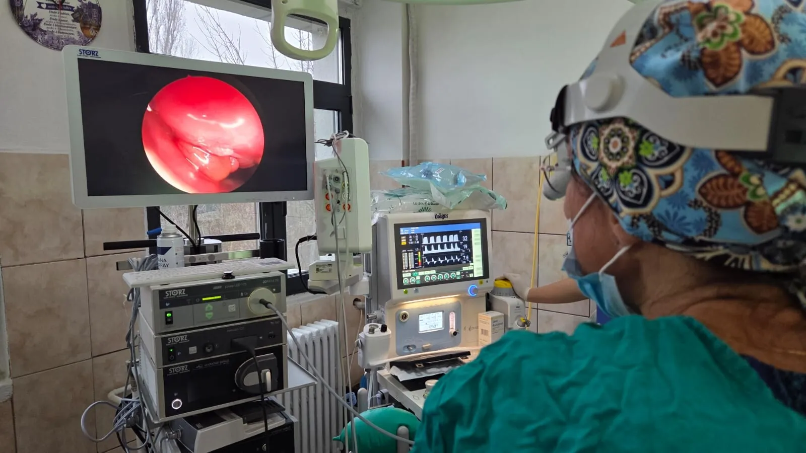 Aparatură medicală de ultimă generație, la blocul operator de la Spitalului Județean de Urgență Vâlcea