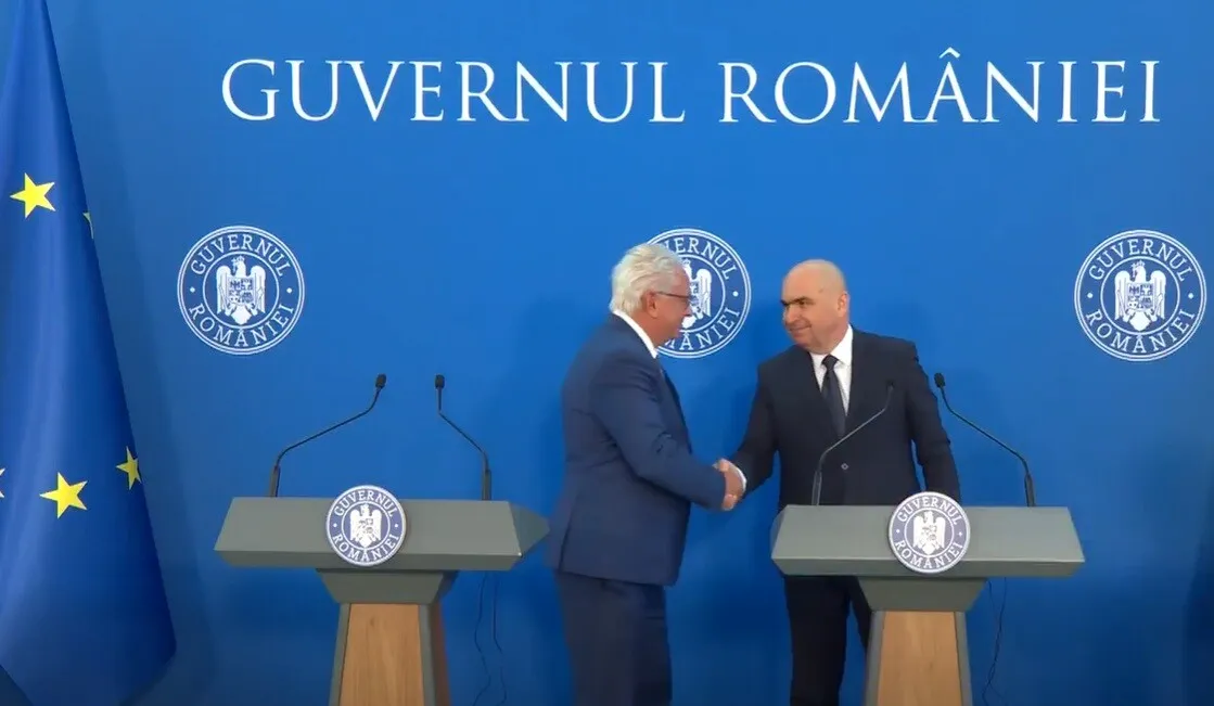 VIDEO Bolojan, la semnarea contractului cu Rheinmetall: 'România începe să se profileze ca un jucător cu potențial în industria de apărare din sud-estul Europei'