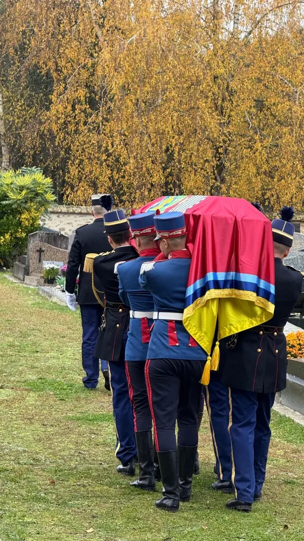 Ceremonie de deshumare și repatriere a domnitorului Grigore Alexandru Ghyka al V-lea, ultimul domnitor al Moldovei (1854 – 1856) înainte de unirea cu Țara Românească