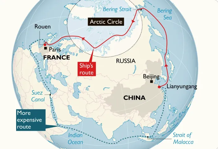 VIDEO Se naște 'Drumul Polar al Mătăsii': China a găsit 'autostrada polară' care va schimba jocul la nivel mondial