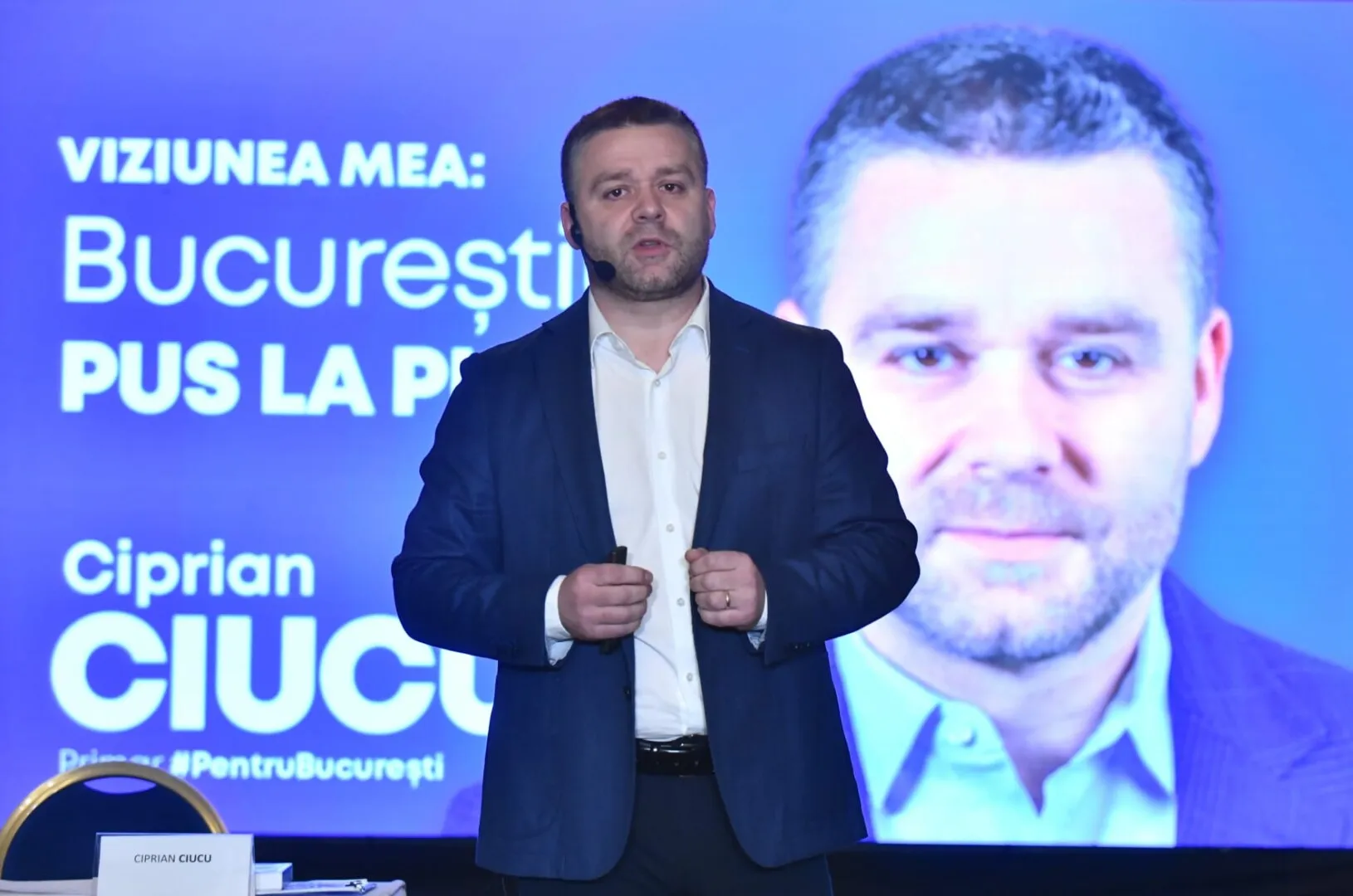 Ciprian Ciucu și-a prezentat viziunea pentru București: Un oraș în care este ordine, în care lucrurile sunt bine întreținute, cu o viață culturală și economică efervescentă