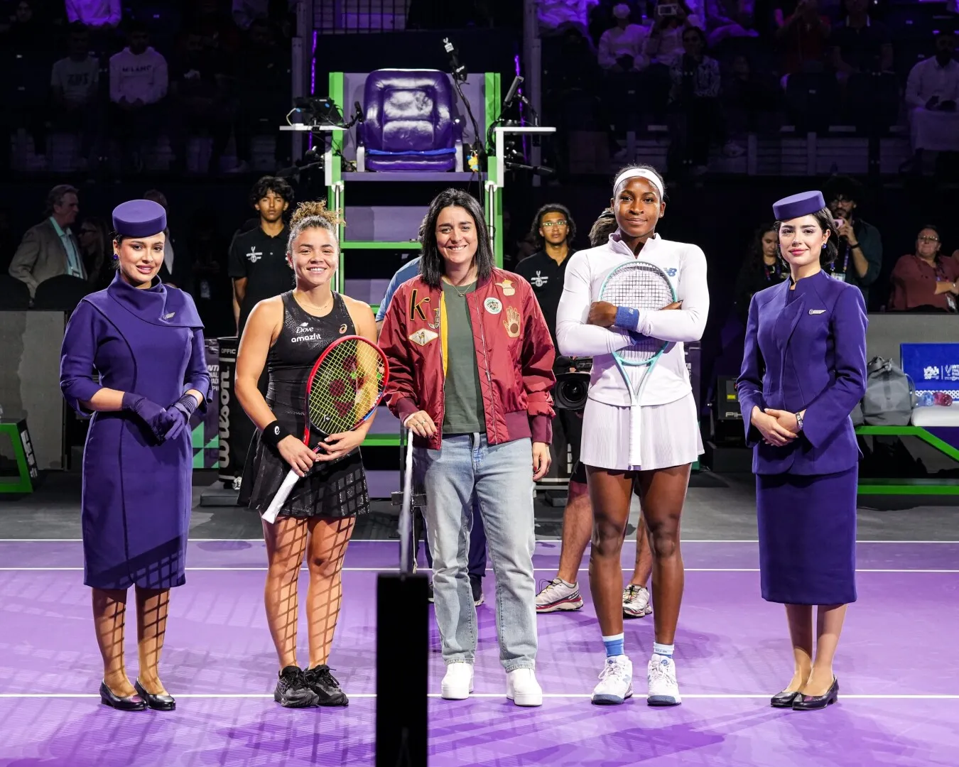 Coco Gauff a învins-o pe Jasmine Paolini la Turneul Campioanelor