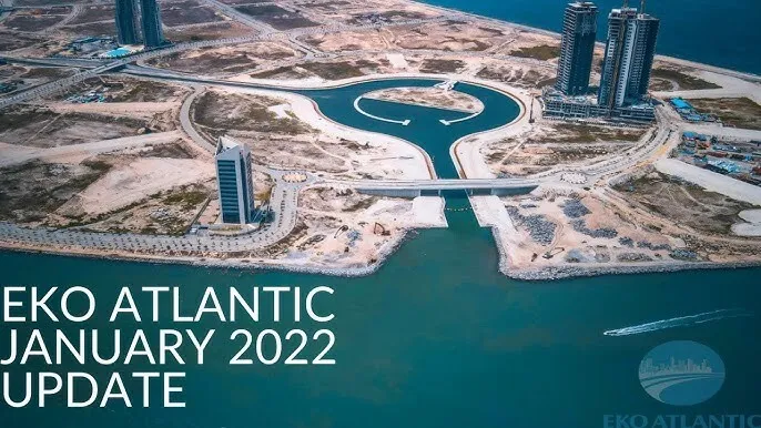 VIDEO Orașul construit pe mare e 80% gata și atrage investiții globale: Eko Atlantic, numit și 'Dubaiul Africii'