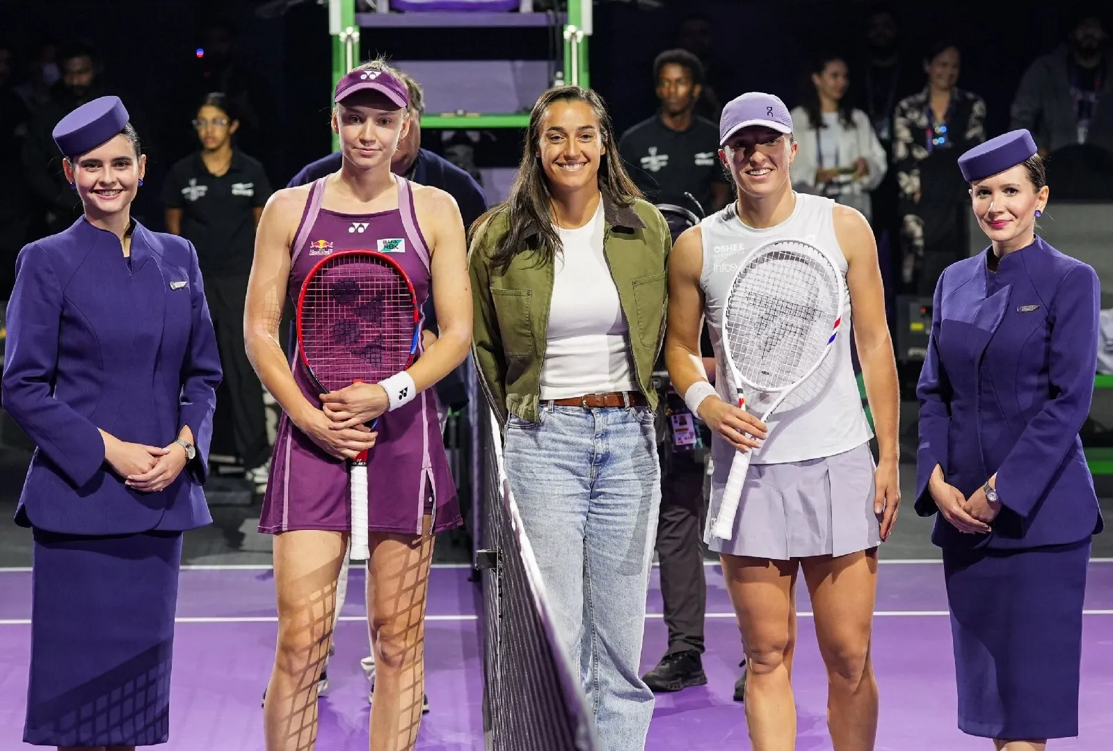 Elena Rybakina a învins-o pe Iga Swiatek la Turneul Campioanelor de la Riad