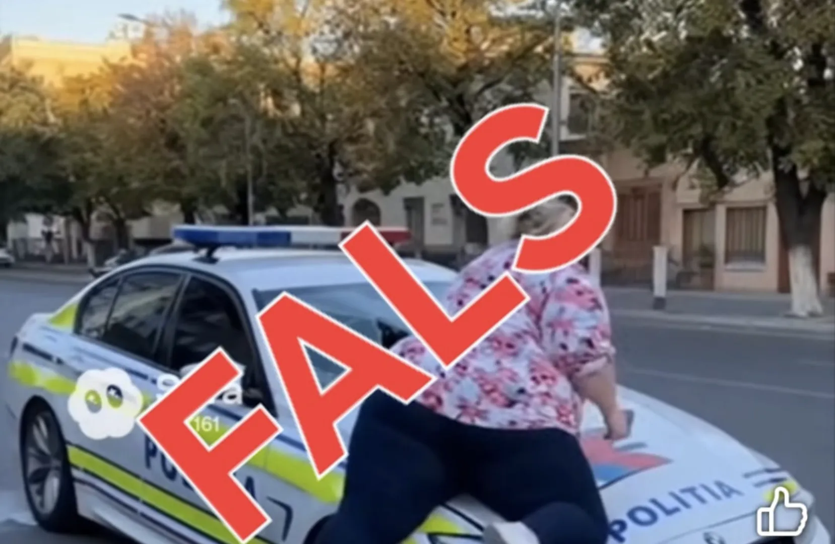 MAI demontează fotografia falsă cu femeia care distruge o mașină de Poliție: 'Nu tot ce devine viral este şi real'