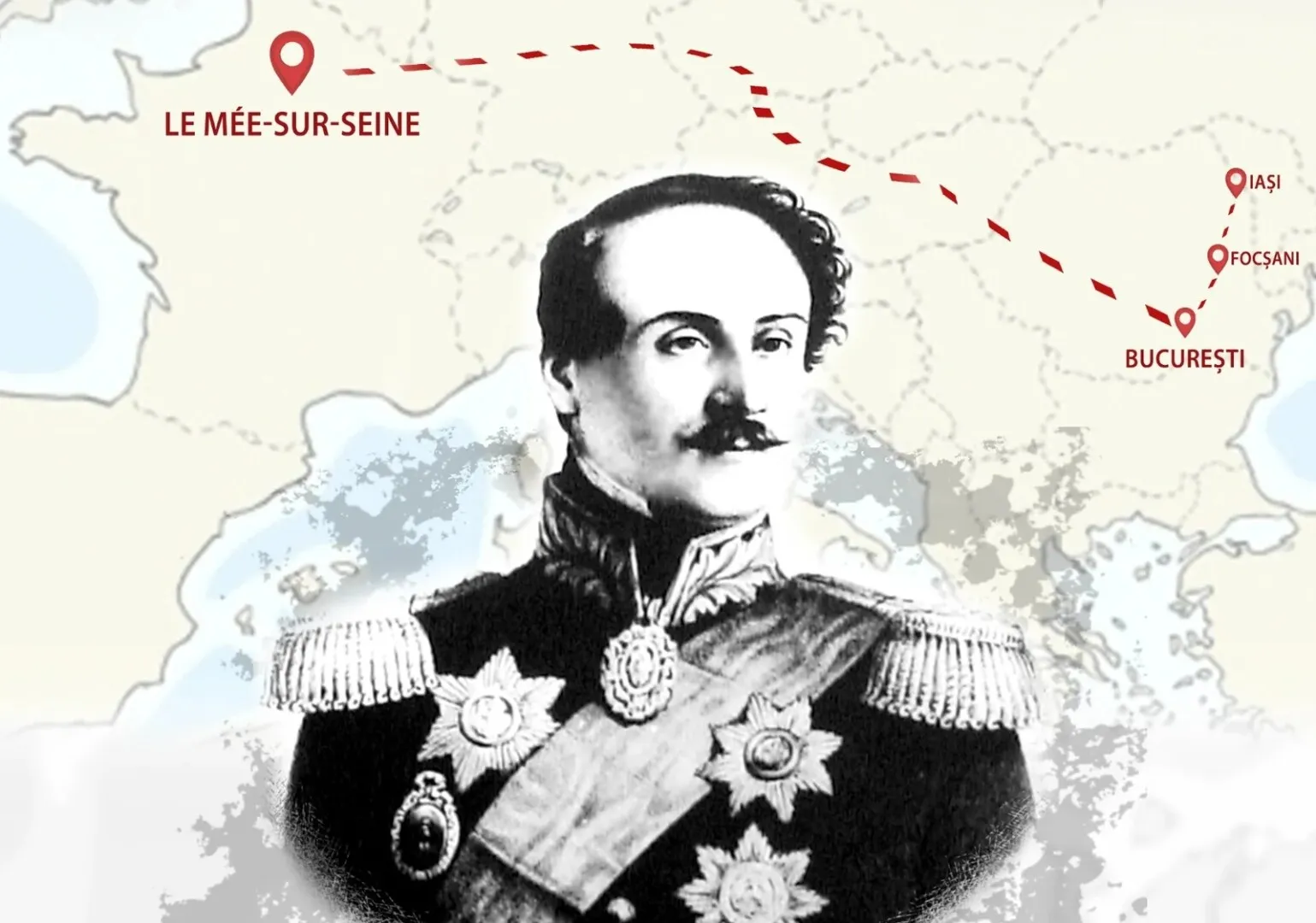 Osemintele domnitorului Grigore Alexandru Ghyka vor fi aduse la Focşani şi depuse în foyerul muzeului