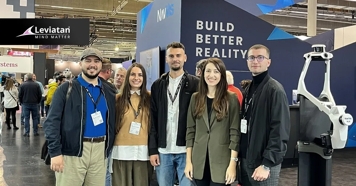 Soluții geospațiale care modelează viitorul construcțiilor: Specialiștii Leviatan Design spun cum a fost la INTERGEO 2025