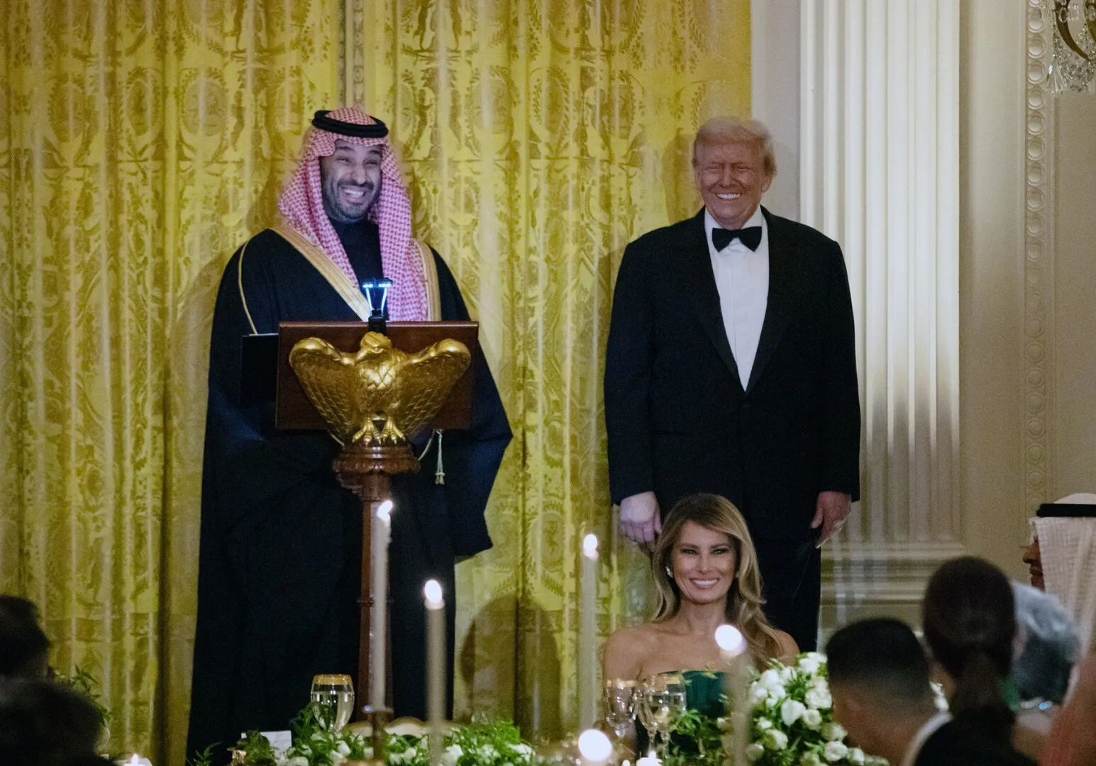 VIDEO Prințul Arabiei Saudite se amuză pe seama lui Volodimir Zelenski, în timpul întâlnirii cu Donald Trump