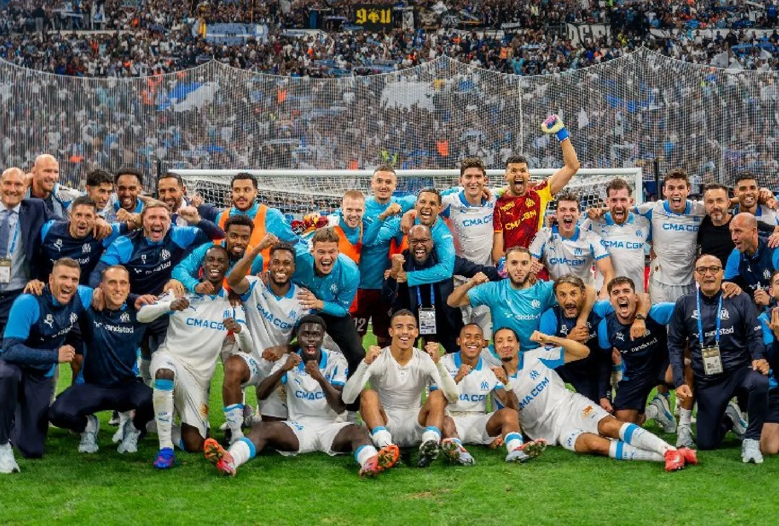Olympique Marseille, pe primul loc în Ligue 1