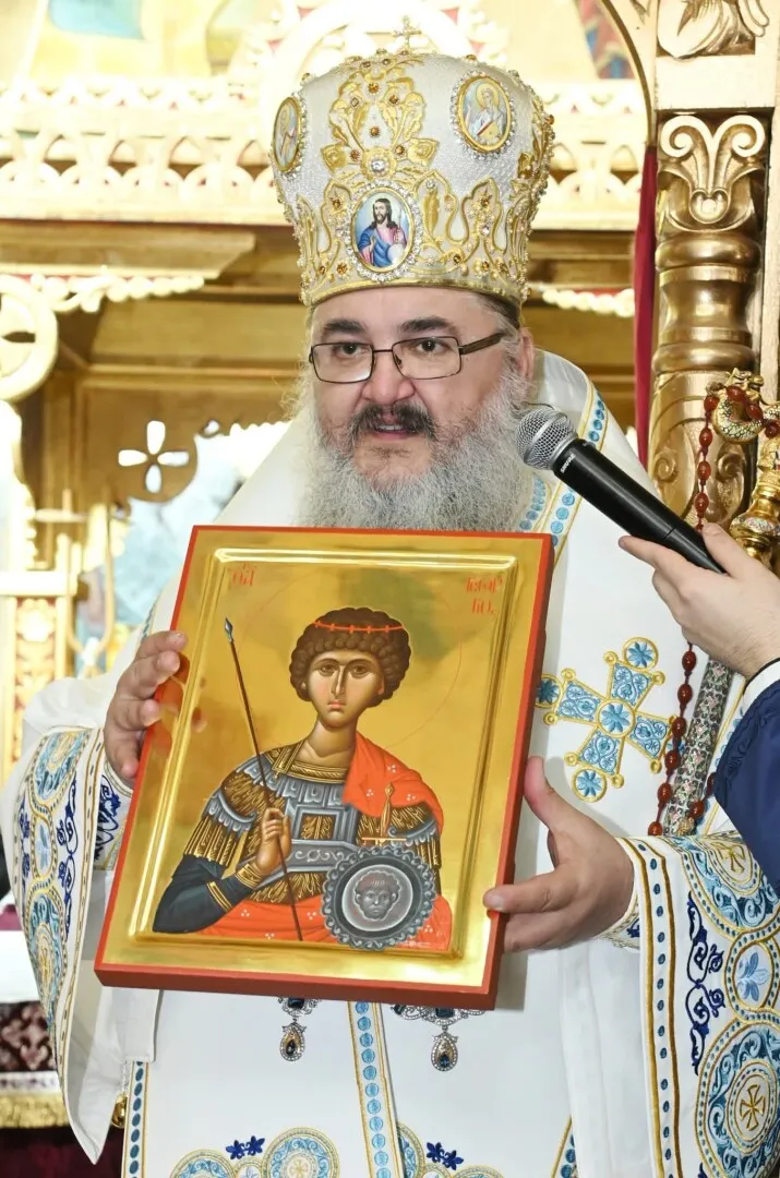 PS Ambrozie, Episcopul Giurgiului, își cinstește duminică ocrotitorul spiritual