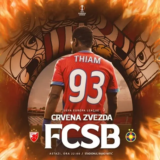 LIVE TEXT Steaua Roșie Belgrad - FCSB: Echipele de start / Se anunță infernul pe Marakana