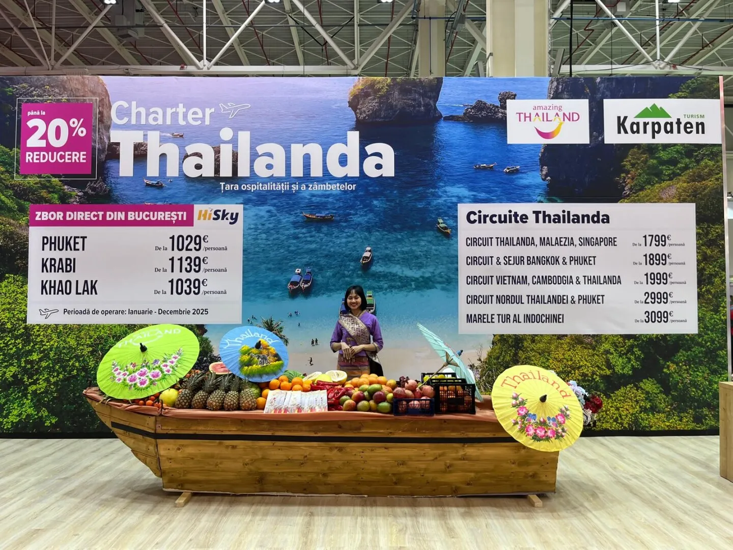 Karpaten Turism participă la Târgul de Turism al României cu un stand de aproape 1.000 mp și vacanțe la jumătate de preț