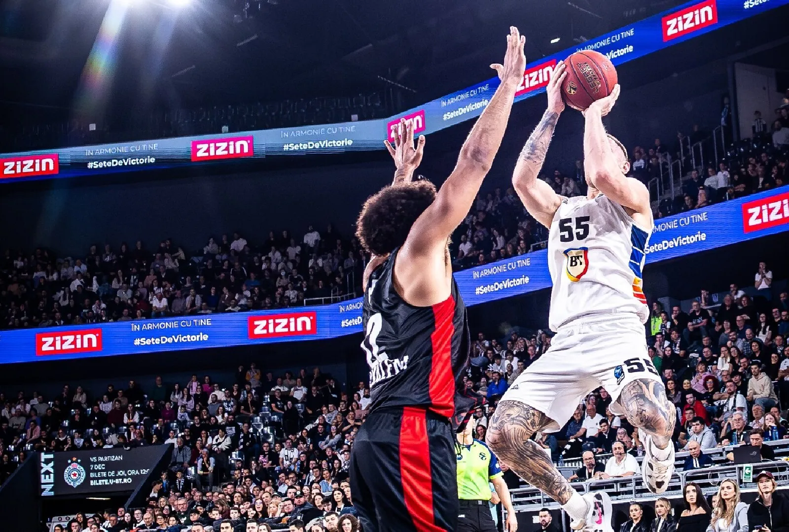 U-BT Cluj-Napoca - Partizan Belgrad, din ABA League, 'sold out'