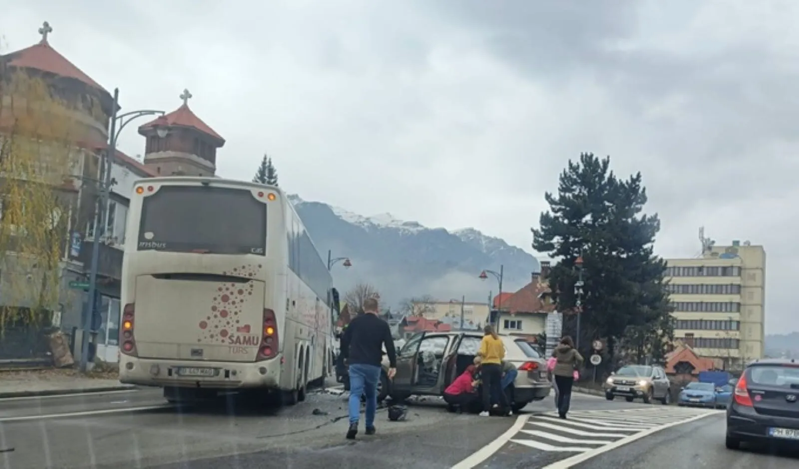 accident autocar sinaia