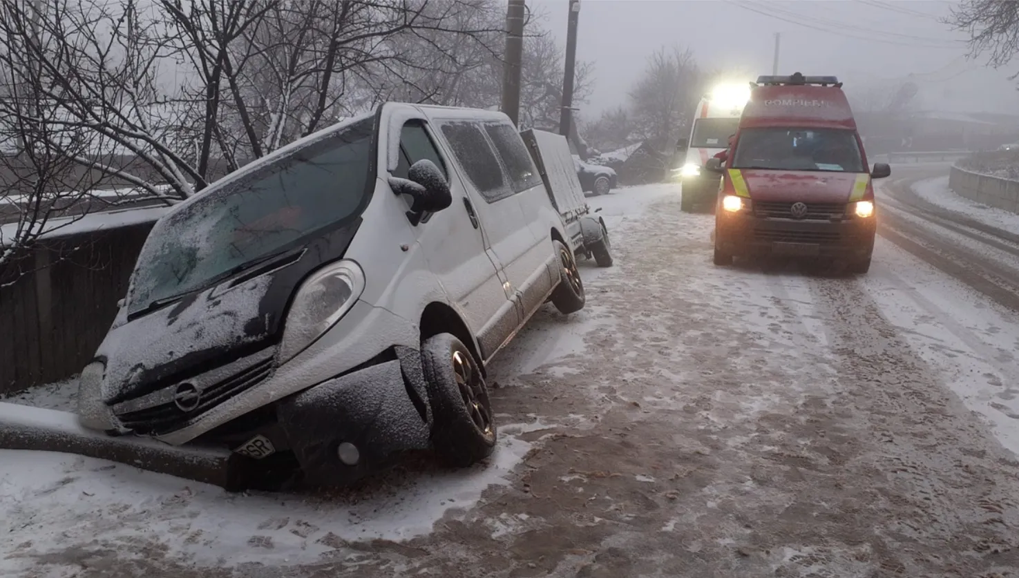 Bărbat accidentat mortal de o autoutilitară condusă de un şofer din Iaşi