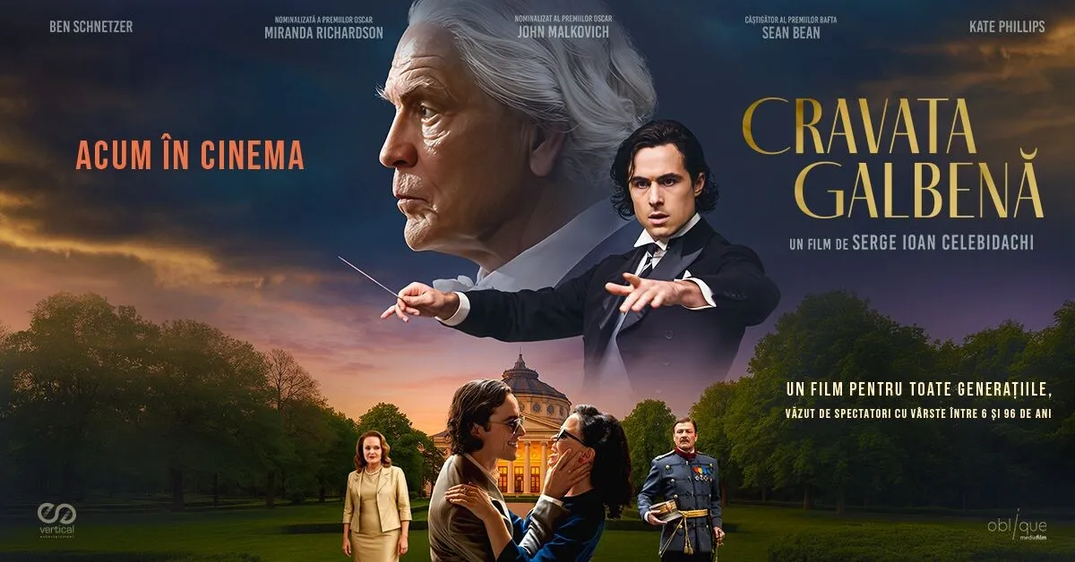 VIDEO Cravata Galbenă, un film pentru toate generațiile, văzut de spectatori cu vârste între 6 și 96 de ani