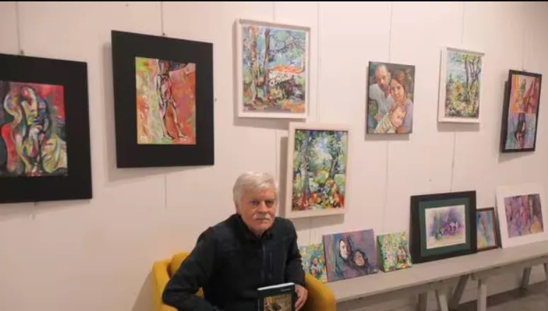 'Creativitatea înseamnă să descoperi lucruri': Gheorghe Cuciureanu expune la Loge des Beaux-Arts din Franța
