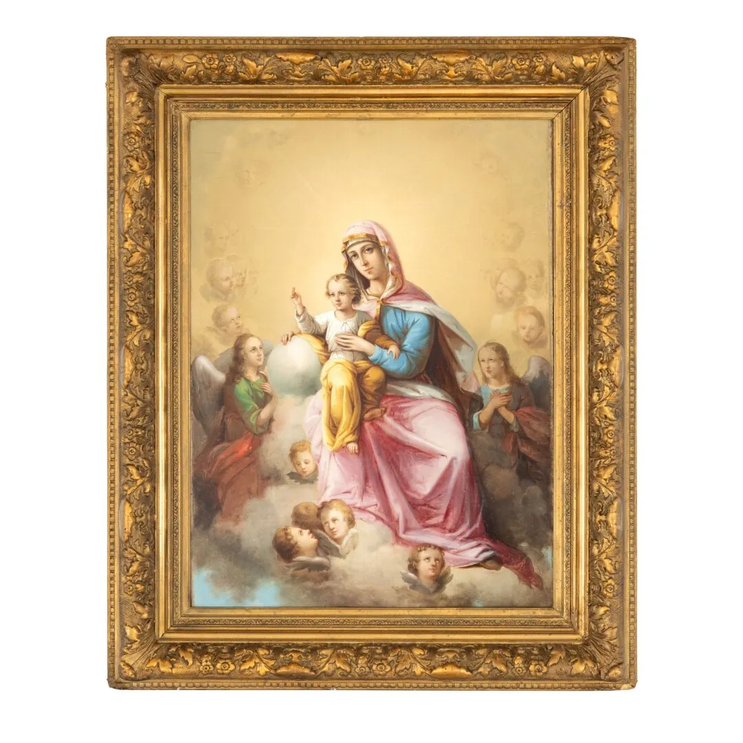 O icoană pictată de Nicolae Grigorescu în tinerețe, adjudecată cu 90.000 de Euro