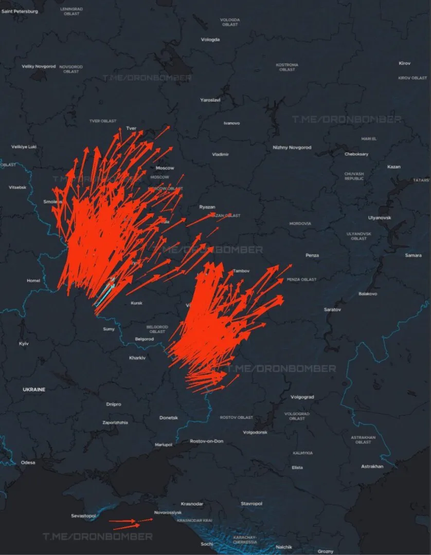 VIDEO Noaptea trecută a fost nebunie la Moscova: Ucrainenii au atacat dezlănțuit în inima Rusiei