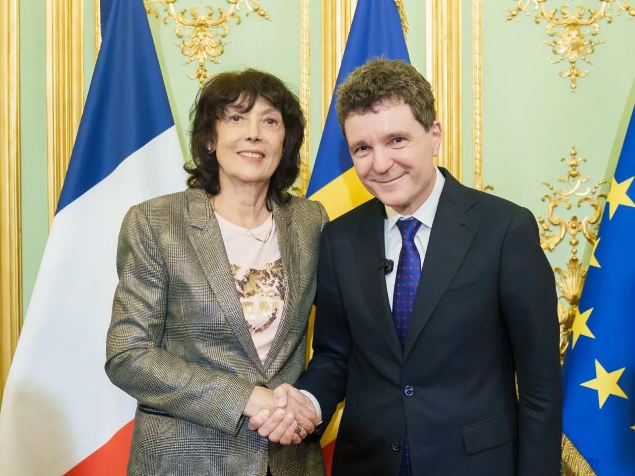 Virginiei Ruzici, prima reacție după întâlnirea cu Nicușor Dan: 'O deosebită onoare'