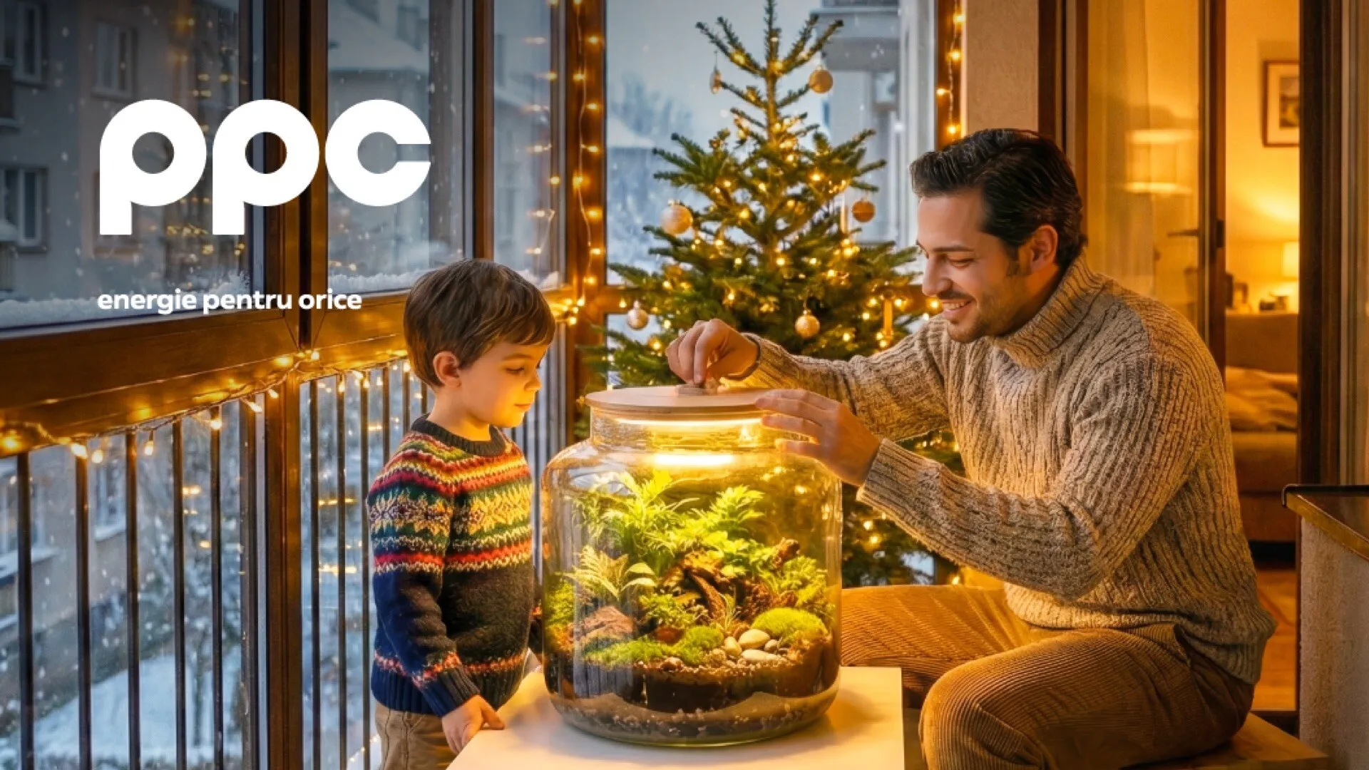 PPC Energie vine cu o ofertă nouă înainte de sărbători pentru PPC Energie Verde — energie 100% regenerabilă la un preț „verde” garantat timp de un an